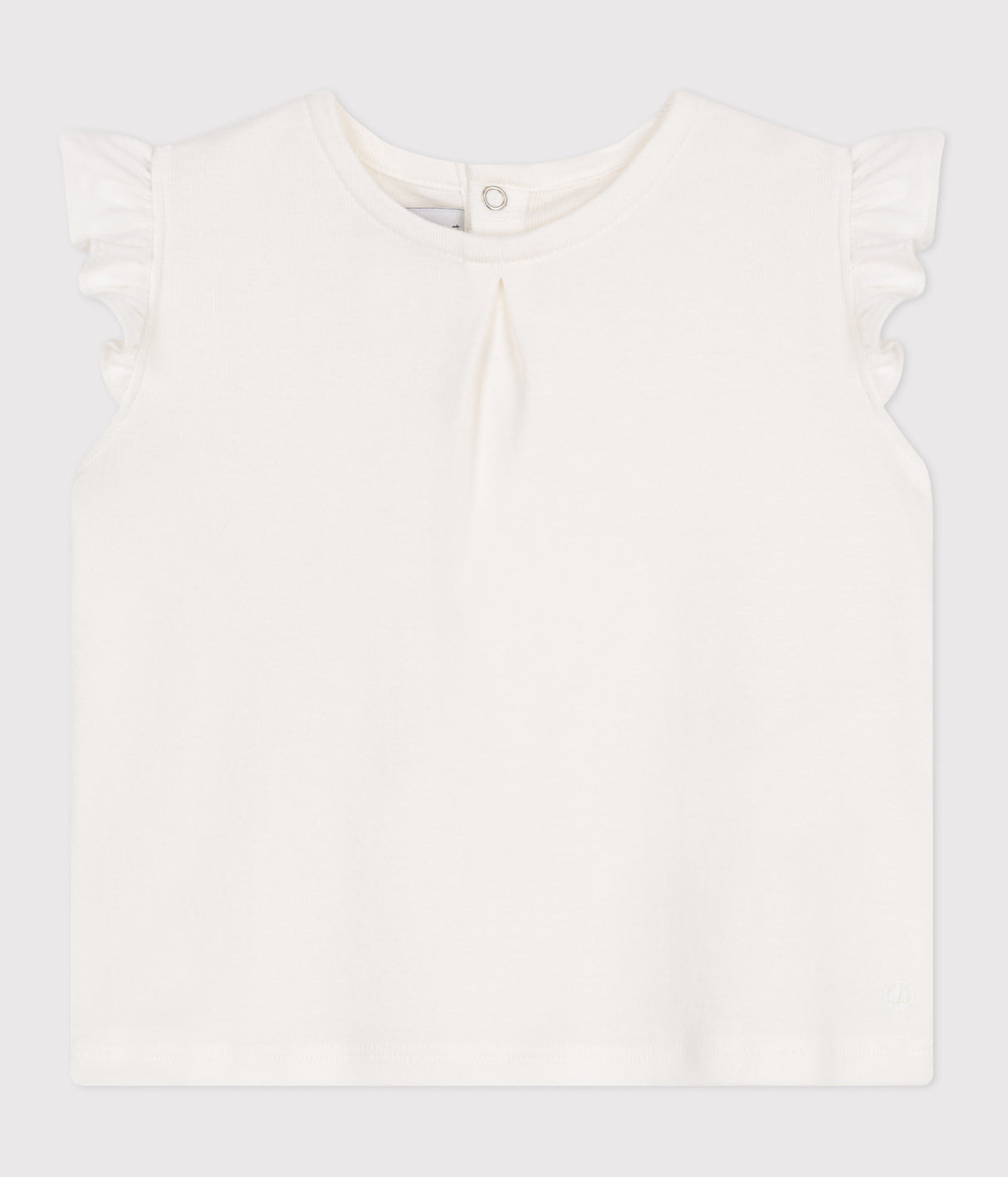 BABIES' SLEEVELESS COTTON BLOUSE