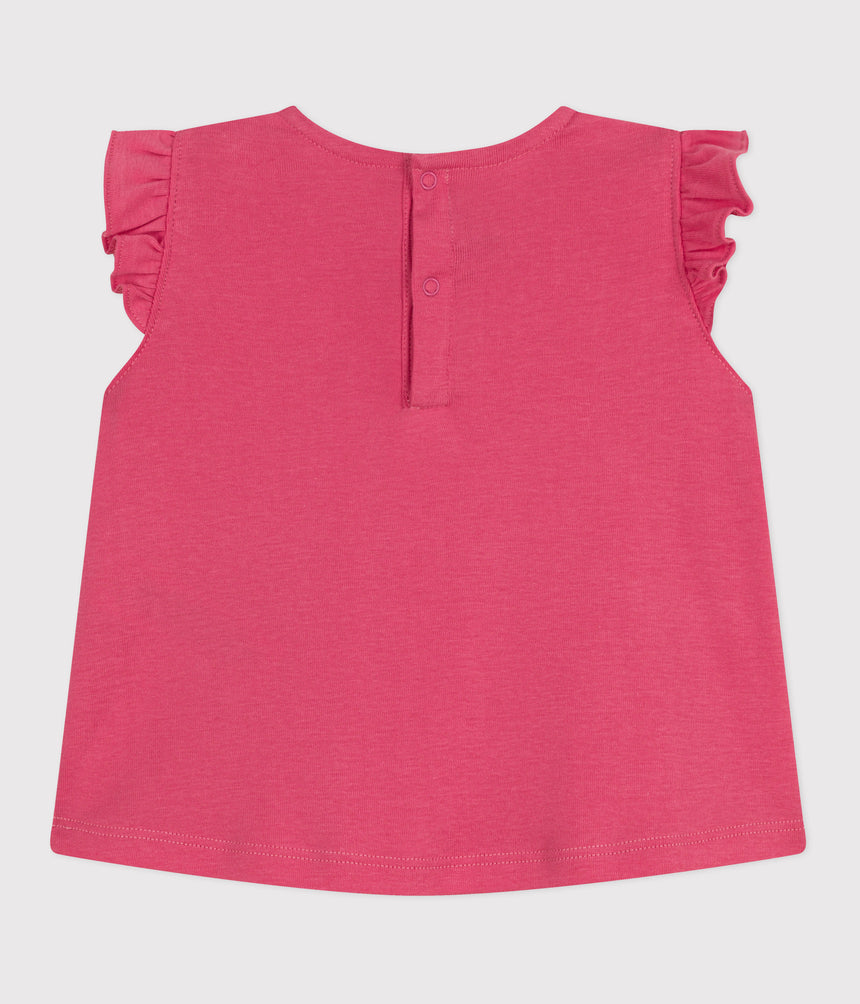 BABIES SLEEVELESS COTTON BLOUSE