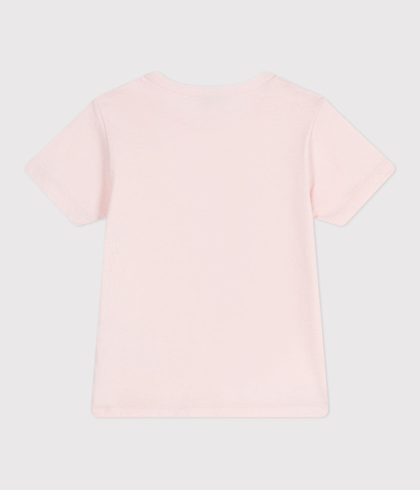 CHILDREN'S SHORT-SLEEVED PRINTED COTTON T-SHIRT