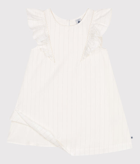 CHILDREN'S SHORT-SLEEVED COTTON DRESS