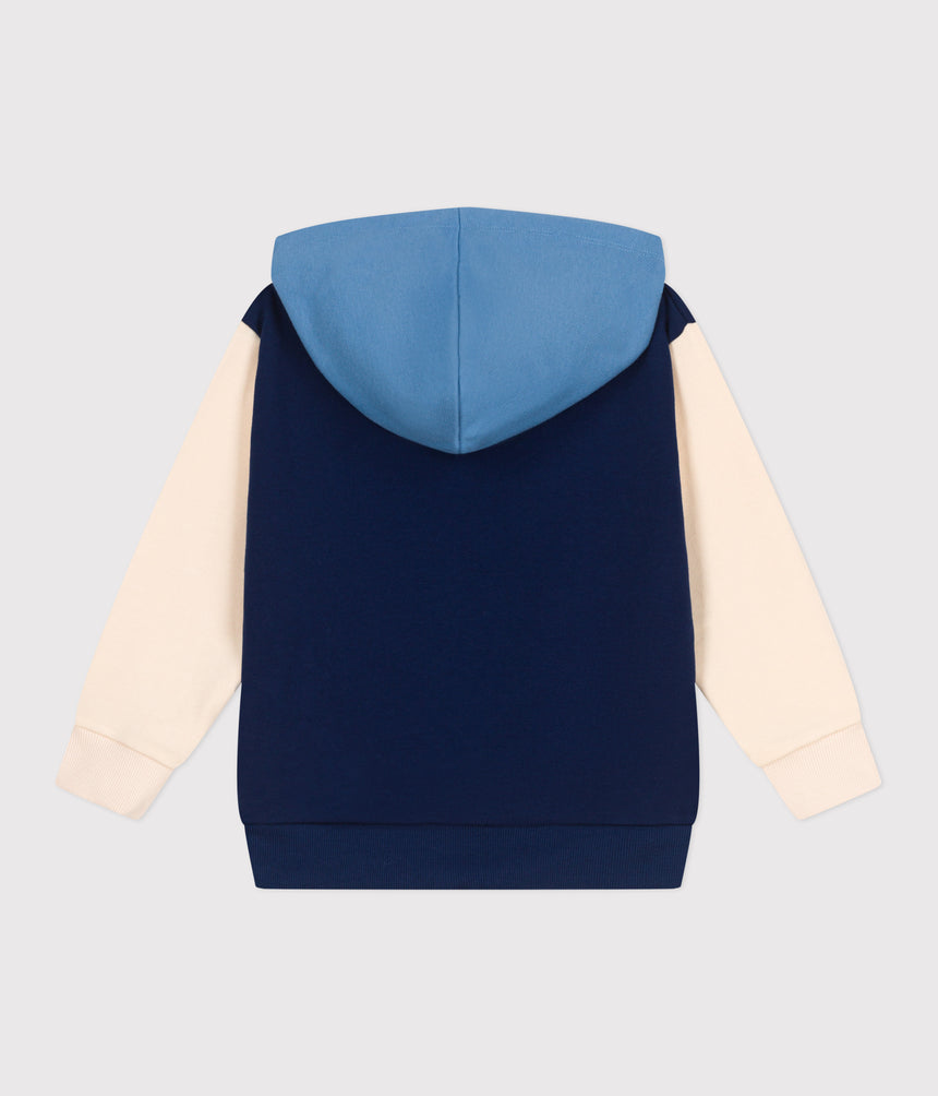 CHILDRENS PLAIN COTTON HOODIE
