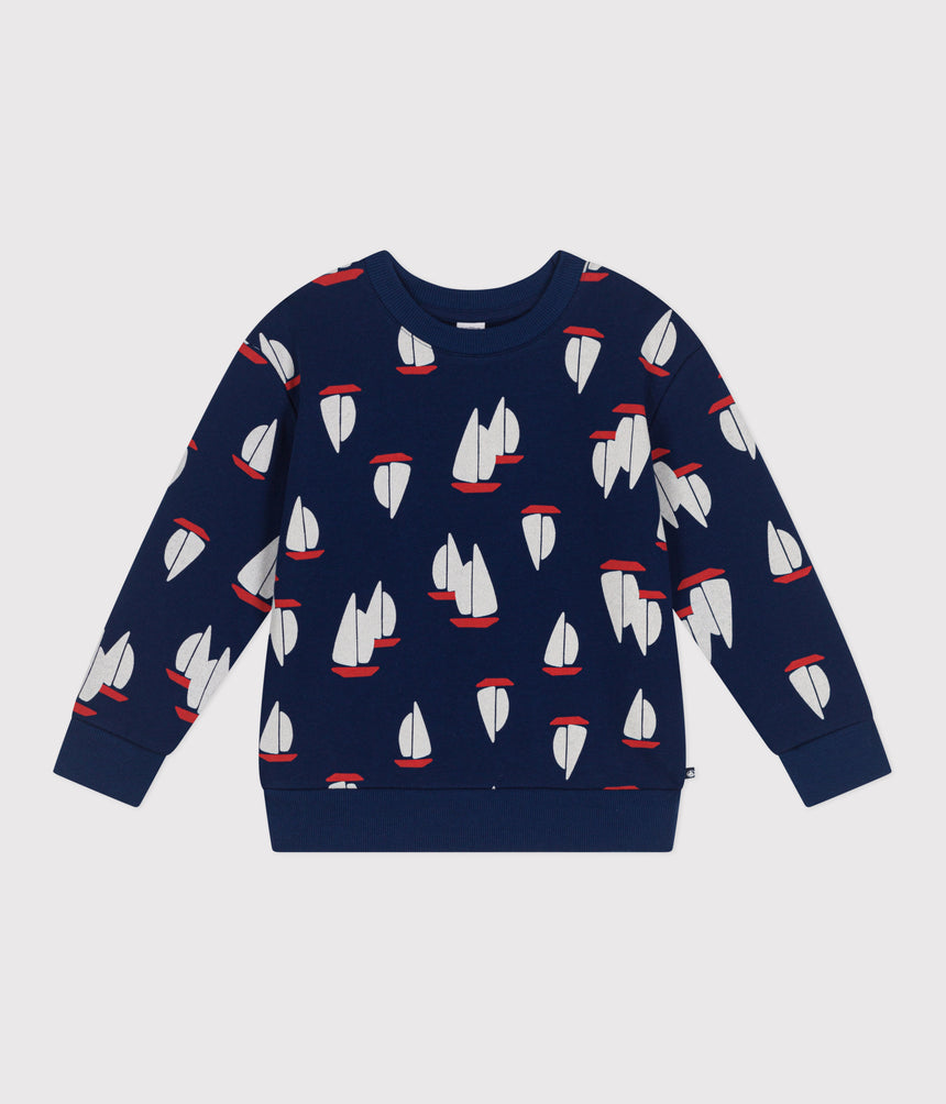 CHILDREN'S PRINTED COTTON SWEATSHIRT