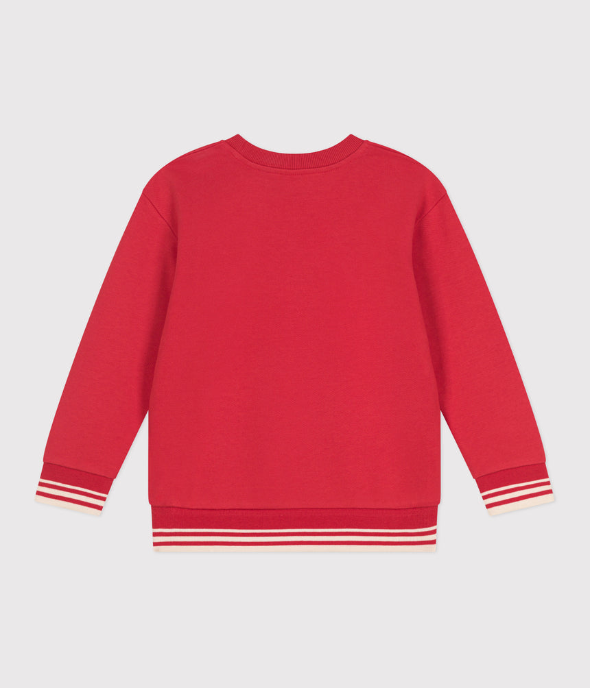 CHILDERNS UNISEX PRINTED COTTON SWEATSHIRT