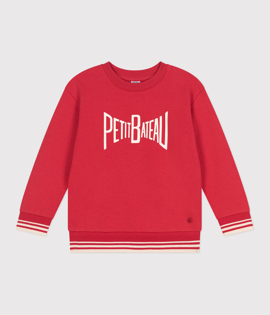 CHILDERNS UNISEX PRINTED COTTON SWEATSHIRT