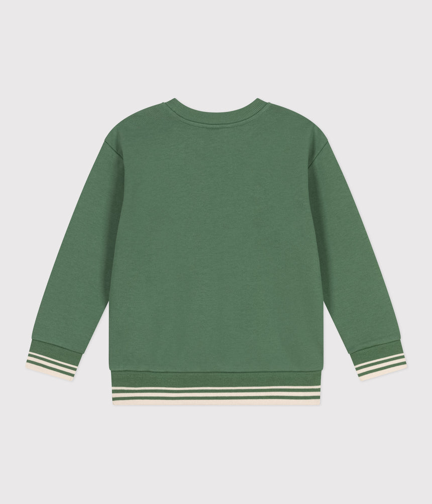 CHILDREN'S UNISEX PRINTED COTTON SWEATSHIRT