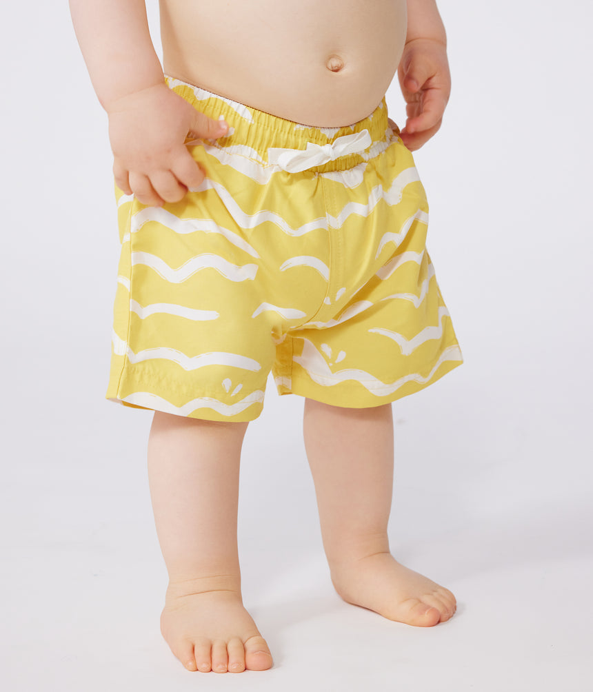 BABIES SHARK PRINT SWIM SHORTS