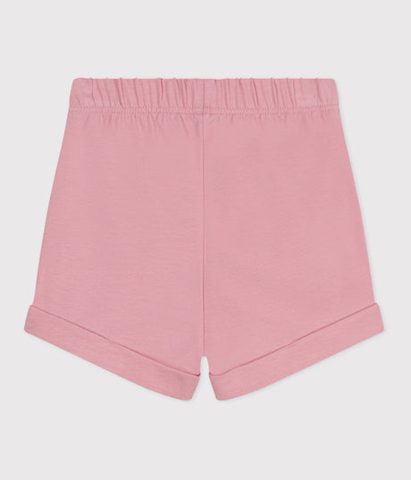 BABIES PLAIN COTTON SHORT