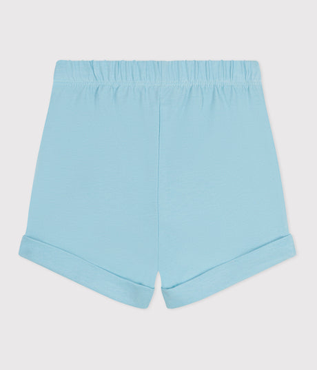 BABIES PLAIN COTTON SHORT