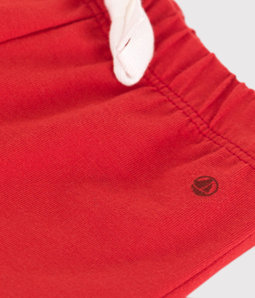 BABIES PLAIN COTTON SHORTS