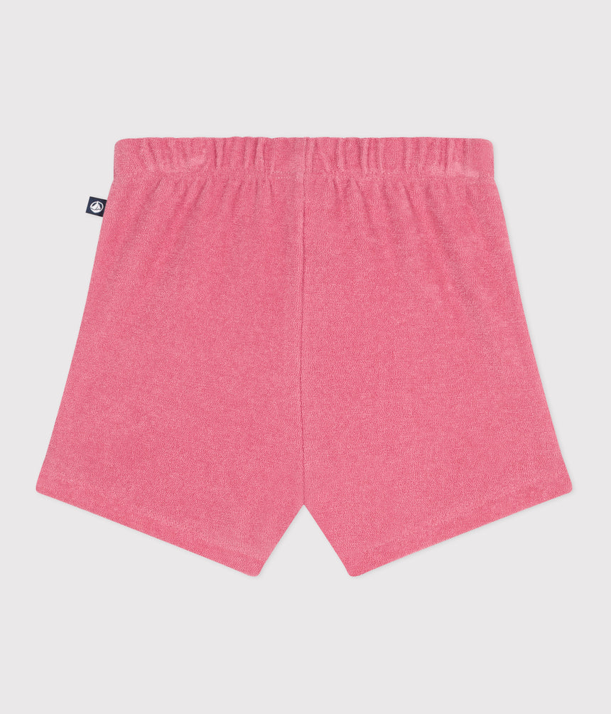 BABIES COTTON TERRY SHORTS