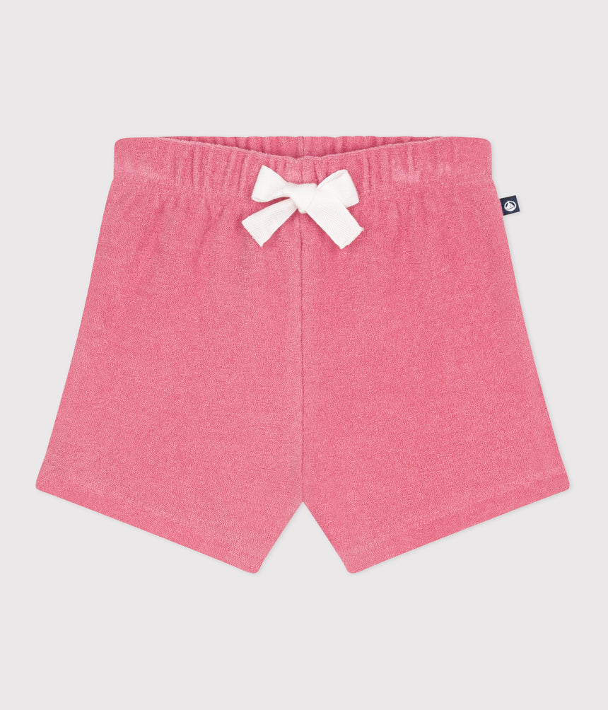 BABIES COTTON TERRY SHORTS