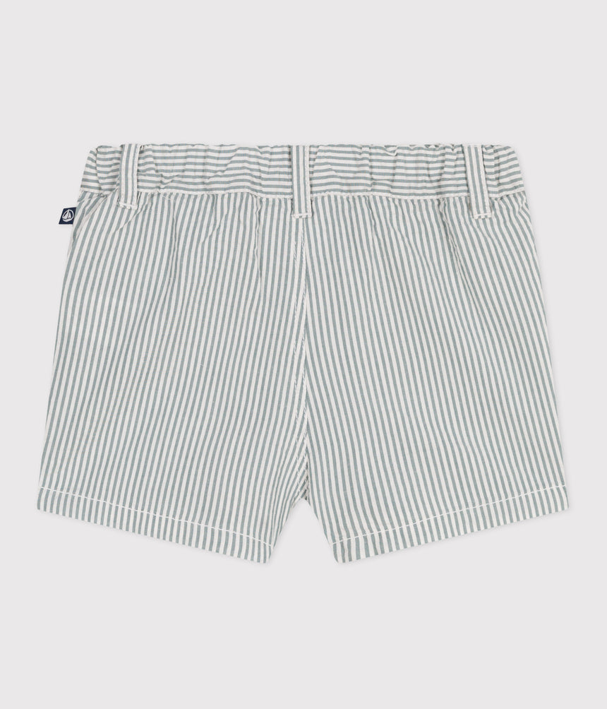 BABIES STRIPY SEESUCKER SHORTS