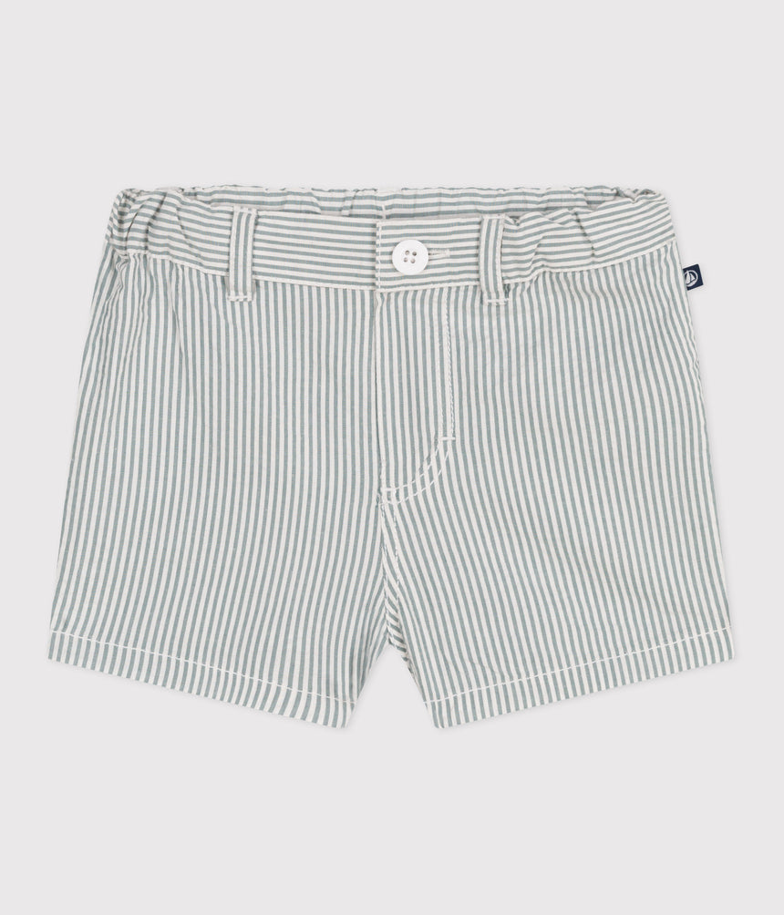 BABIES STRIPY SEESUCKER SHORTS