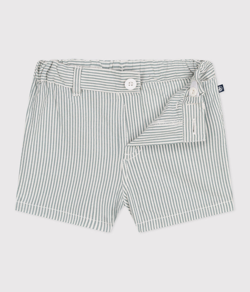 BABIES STRIPY SEESUCKER SHORTS