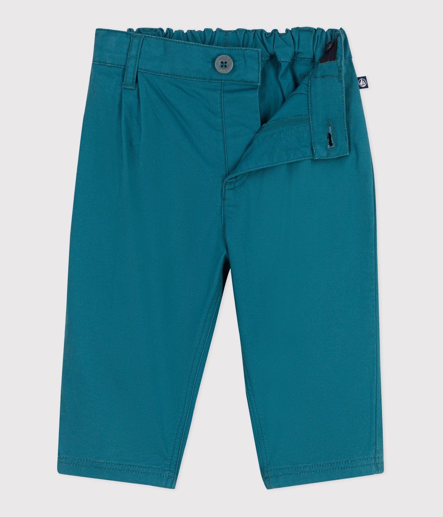 BABIES' PLAIN SOFT COTTON TROUSERS BABIES' PLAIN SOFT COTTON TROUSERS