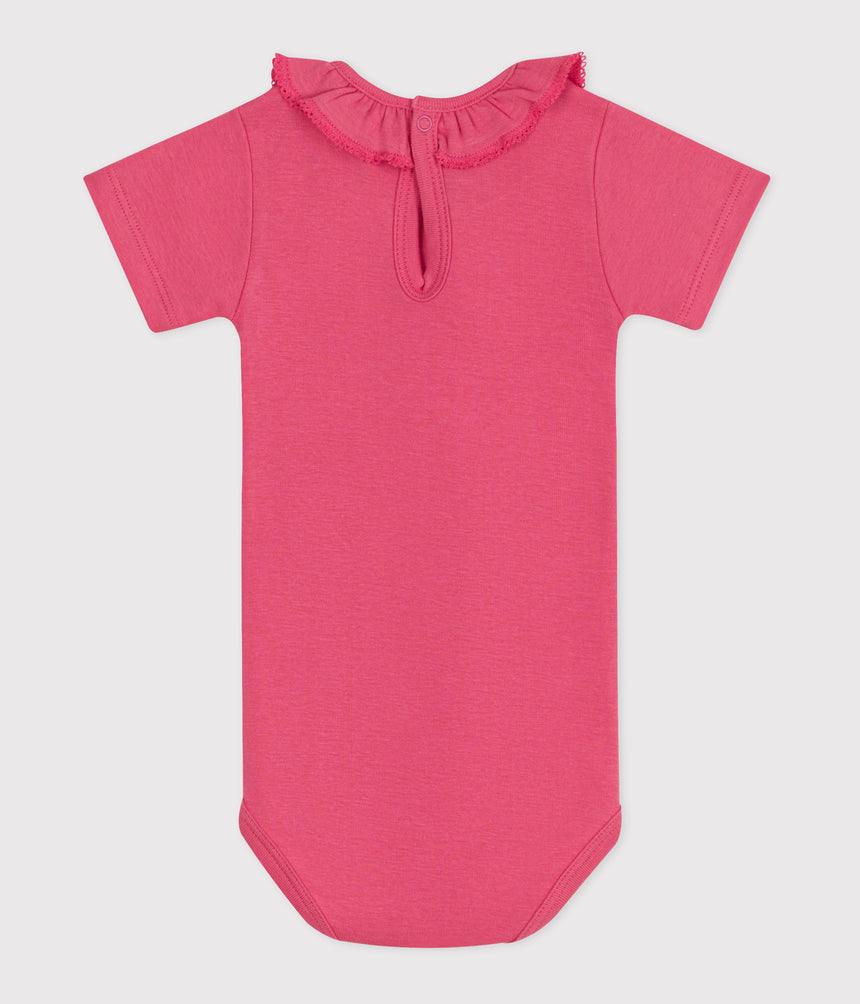 BABIES SHORT SLEEVED PLAIN COTTON BODY