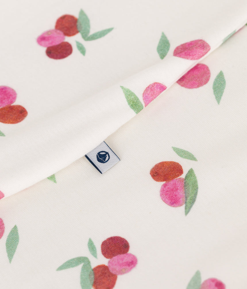 BABIES 1 TOG FLORAL COTTON SLEEPING BAG