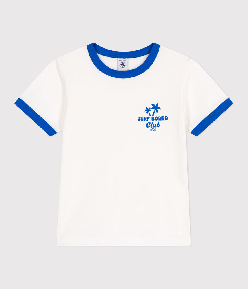 CHILDREN'S PRINTED SHORT-SLEEVED COTTON T-SHIRT
