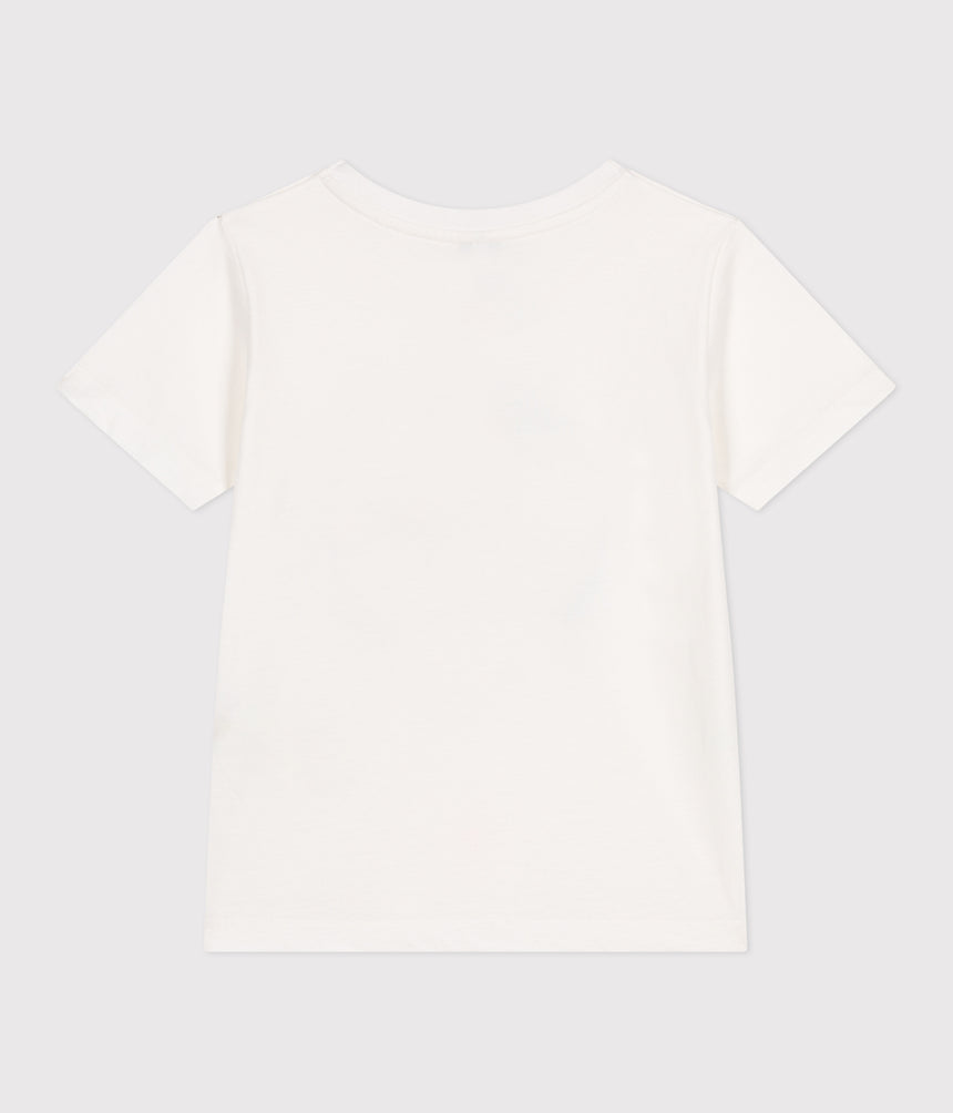 CHILDREN'S SHORT-SLEEVED PRINTED COTTON T-SHIRT