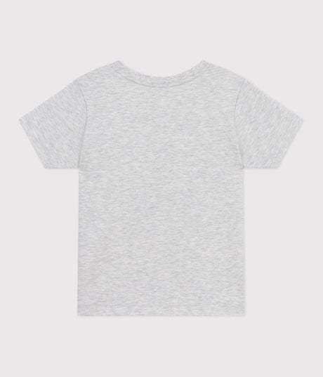 CHILDREN'S SHORT-SLEEVED PRINTED COTTON T-SHIRT