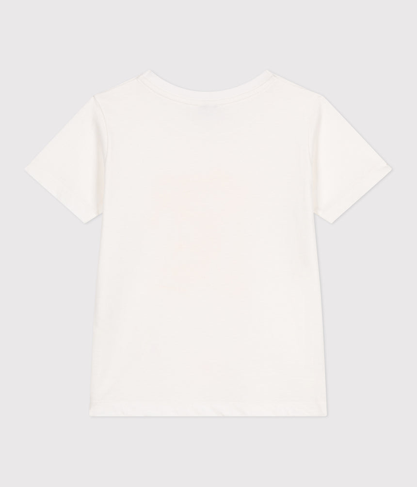 CHILDREN'S SHORT-SLEEVED PRINTED COTTON T-SHIRT