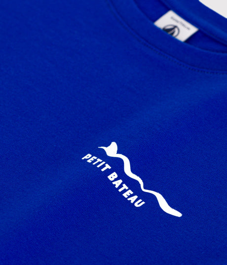 CHILDREN'S SHORT-SLEEVED PRINTED COTTON T-SHIRT