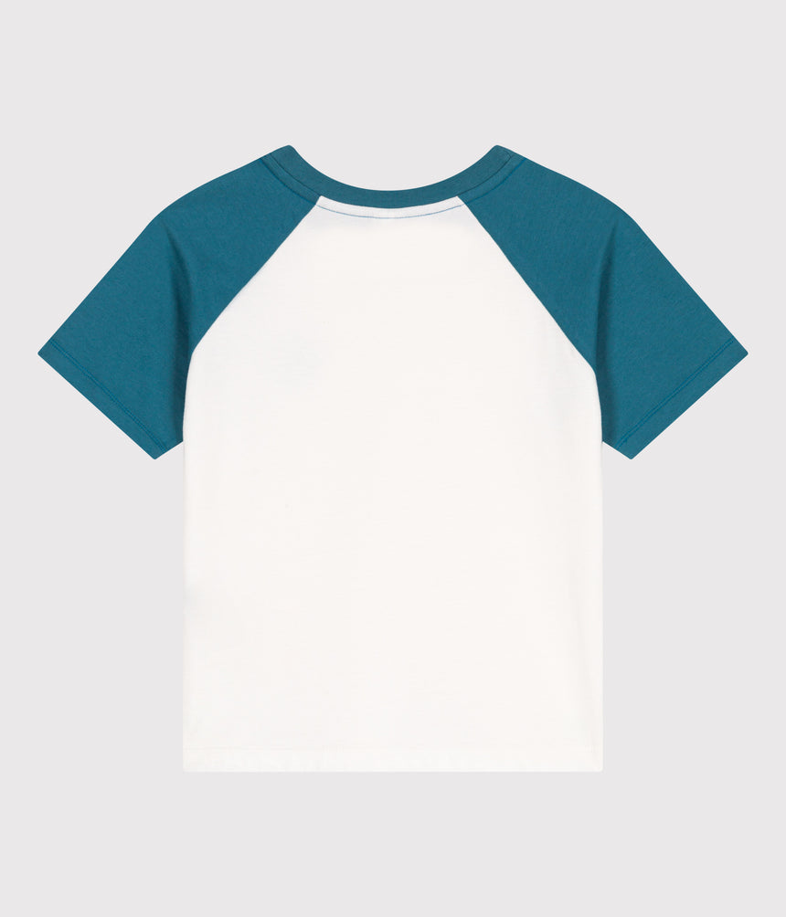CHILDREN'S SHORT-SLEVEED PRINTED COTTON T-SHIRT