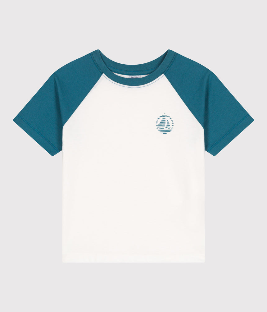 CHILDREN'S SHORT-SLEVEED PRINTED COTTON T-SHIRT