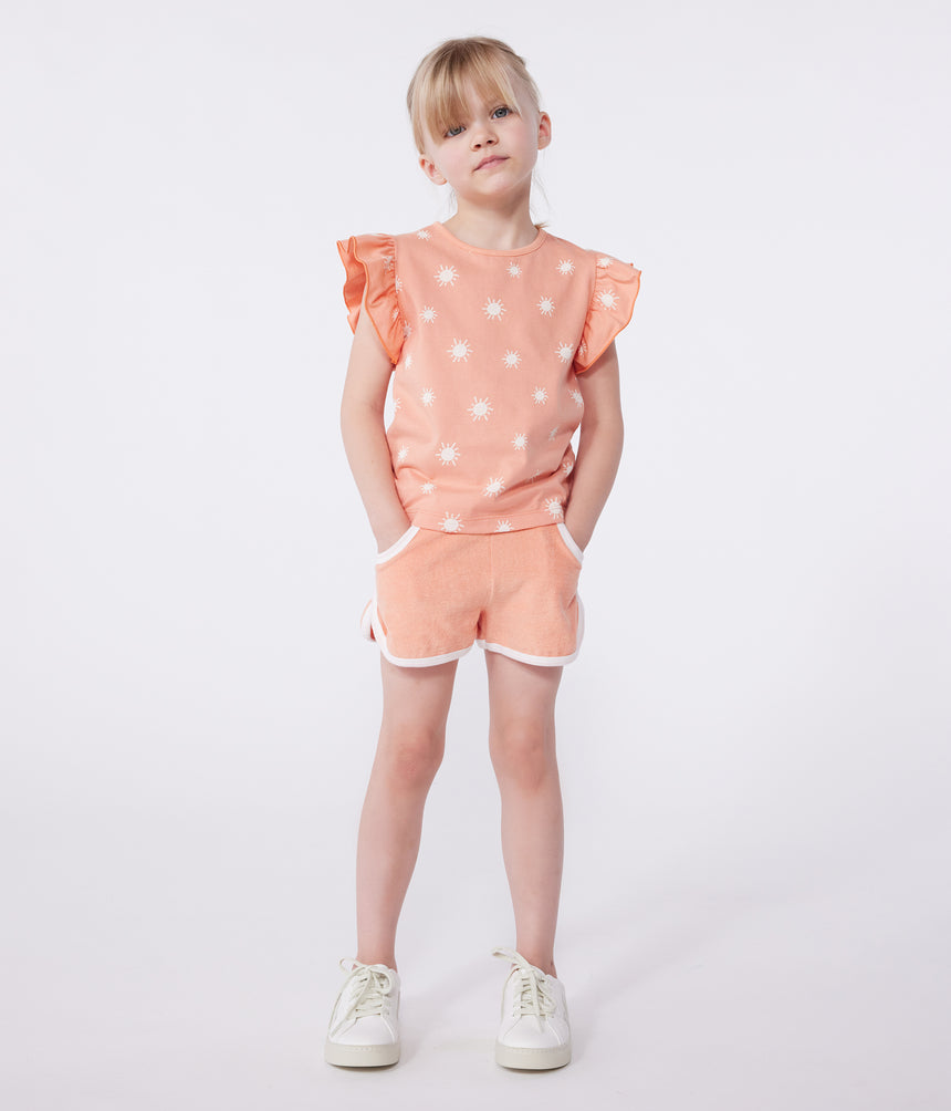 CHILDRENS PRINTED SHORT-SLEEVED COTTON T-SHIRT