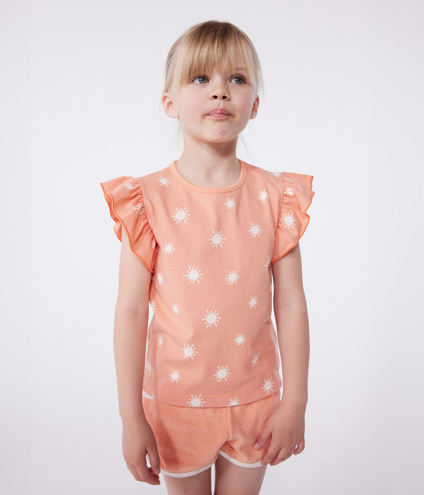 CHILDRENS PRINTED SHORT-SLEEVED COTTON T-SHIRT