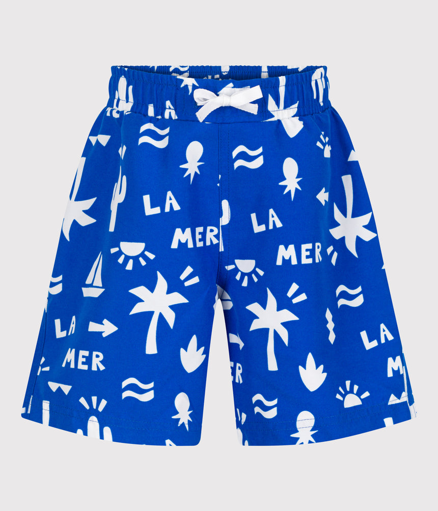 CHILDREN PRINTED SWIM SHORTS