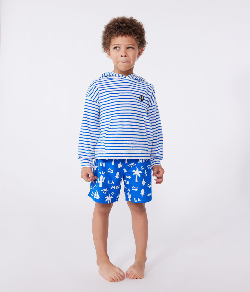 CHILDREN PRINTED SWIM SHORTS