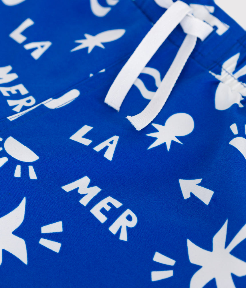 CHILDREN PRINTED SWIM SHORTS