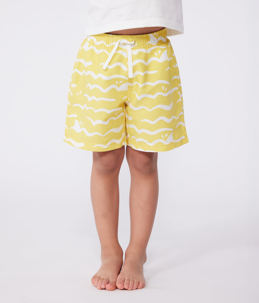 CHILDRENS PRINTED SWIM SHORTS