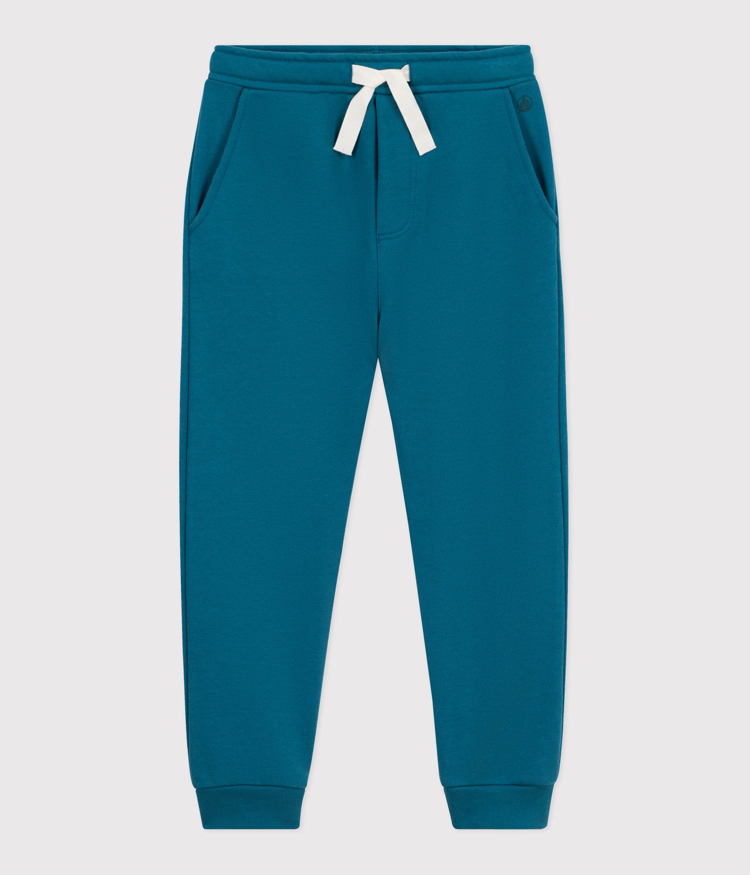 CHILDREN'S JOGGING BOTTOMS IN PLAIN COTTON CHILDREN'S JOGGING BOTTOMS IN PLAIN COTTON