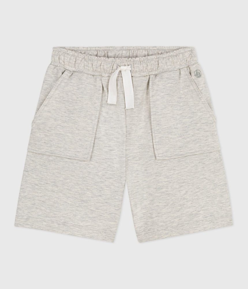 CHILDREN'S BERMUDA SHORT IN PLAIN COTTON