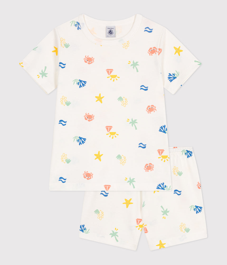 CHILDREN'S PRINTED COTTON PYJAMAS