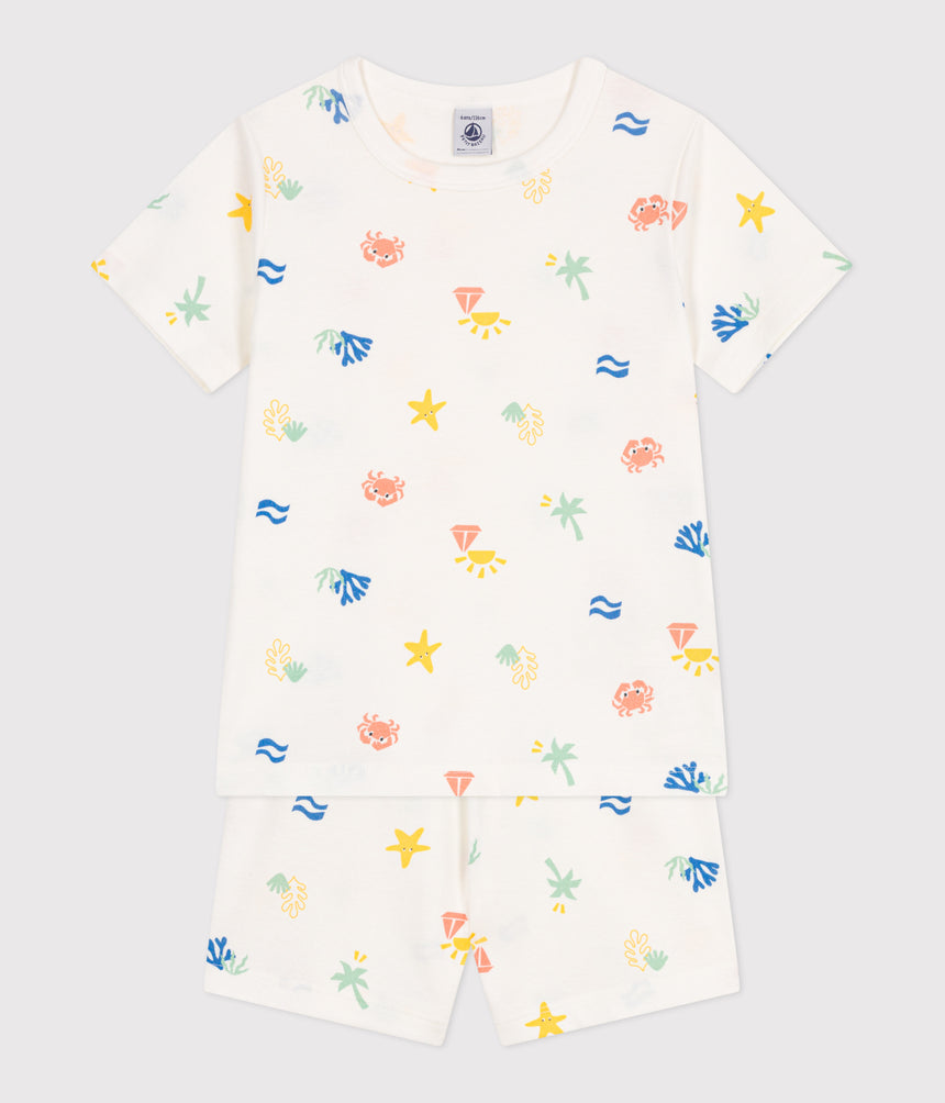 CHILDREN'S PRINTED COTTON PYJAMAS
