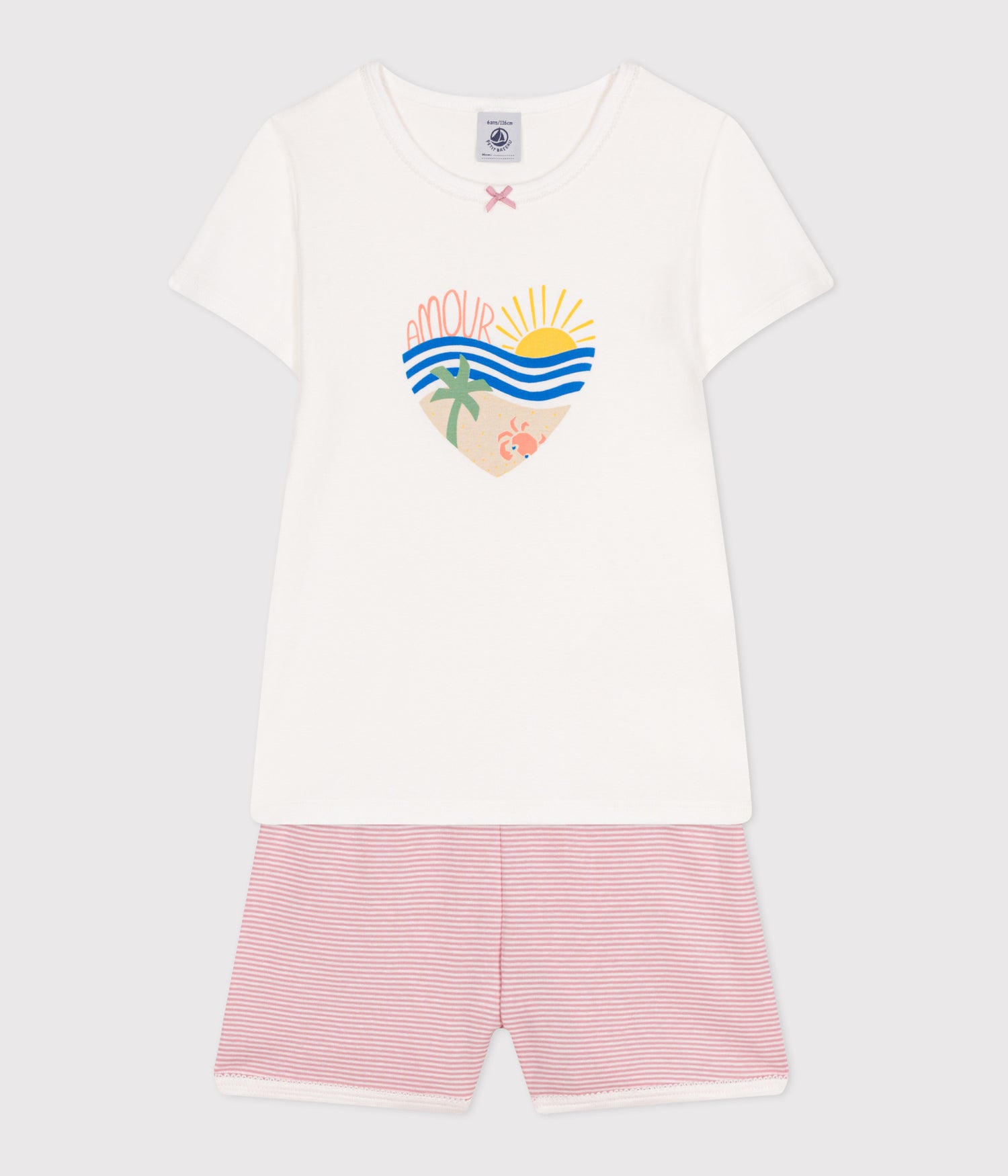 CHILDREN'S SHORT COTTON PYJAMAS CHILDREN'S SHORT COTTON PYJAMAS