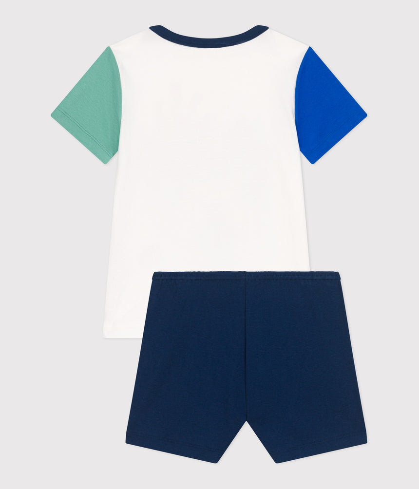 CHILDREN'S SHORT COTTON PYJAMAS