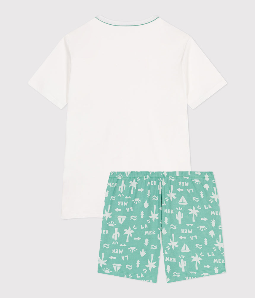 BOYS SHORT JUNIOR COTTON PYJAMAS