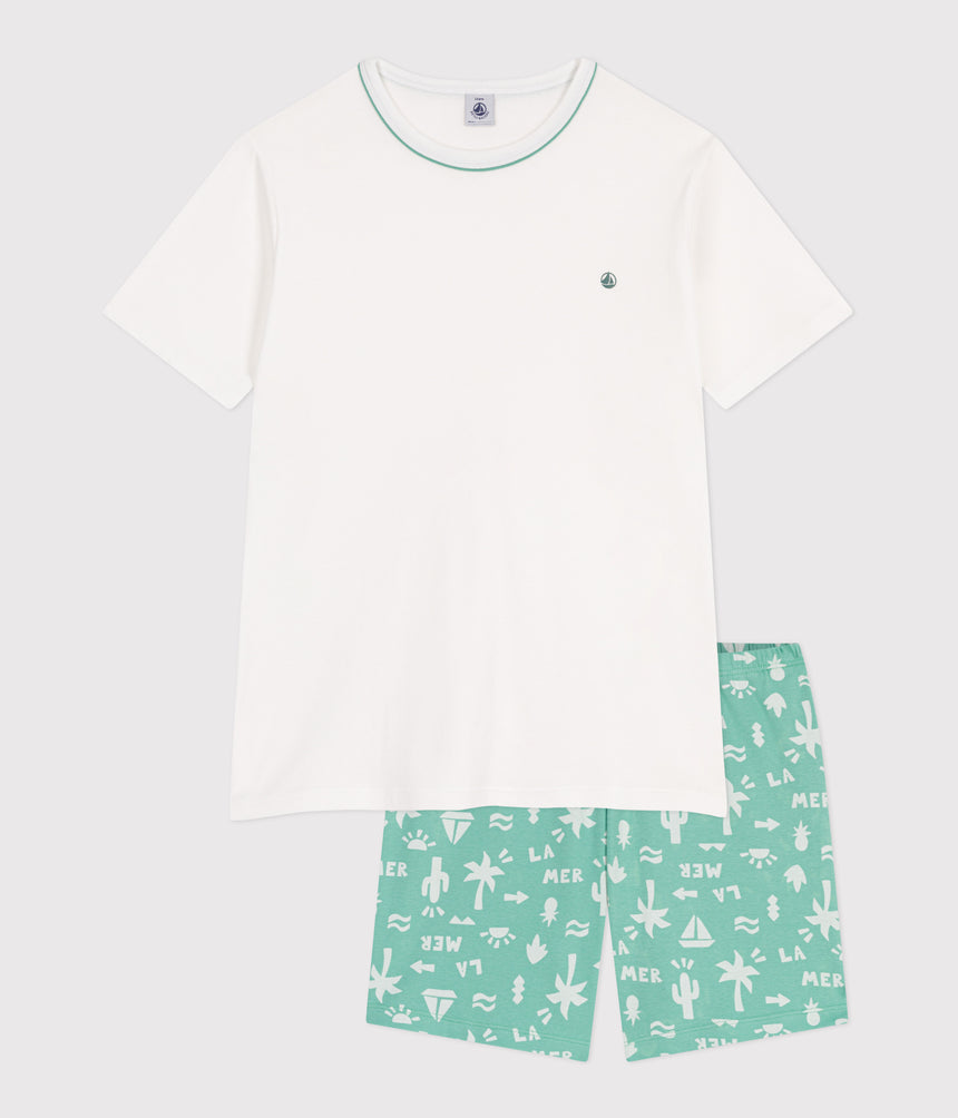 BOYS SHORT JUNIOR COTTON PYJAMAS