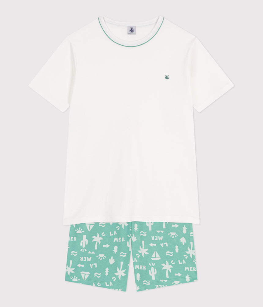 BOYS SHORT JUNIOR COTTON PYJAMAS