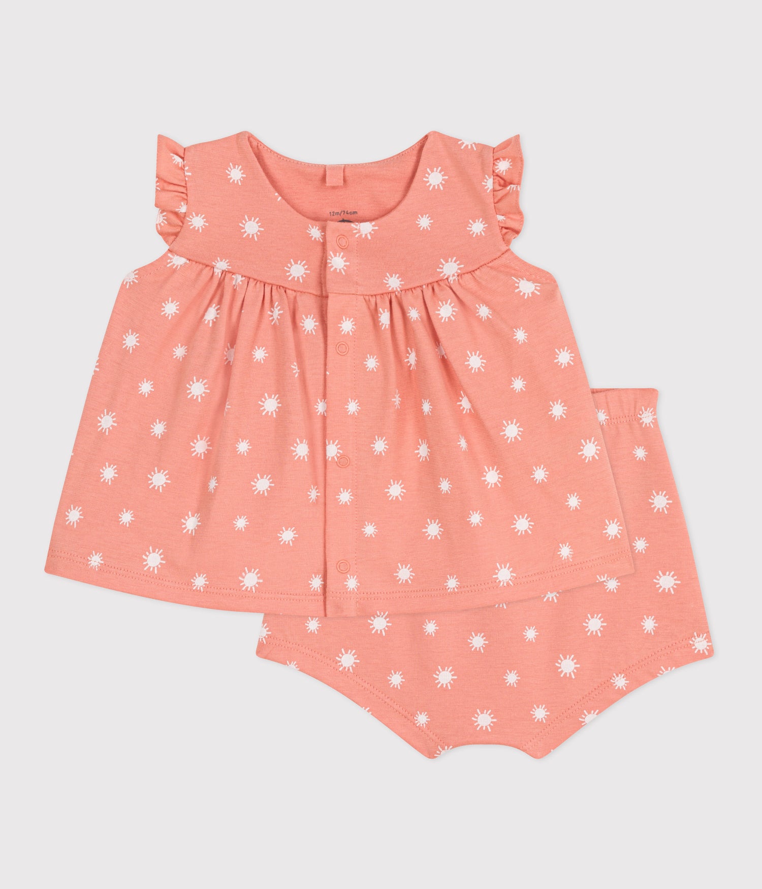 NEWBORN BABIES TOW- PIECE PRINT COTTON SET NEWBORN BABIES TOW- PIECE PRINT COTTON SET