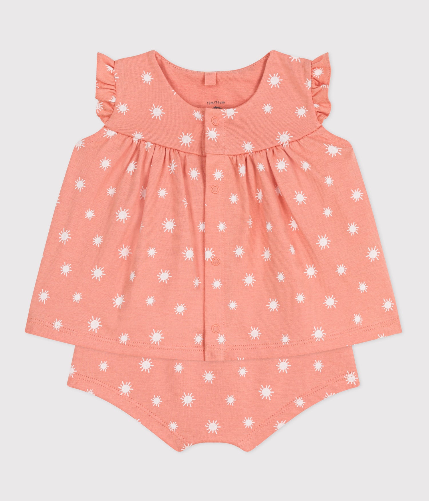 NEWBORN BABIES TOW- PIECE PRINT COTTON SET NEWBORN BABIES TOW- PIECE PRINT COTTON SET