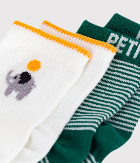 BABIES COTTON SOCKS -2-PACK