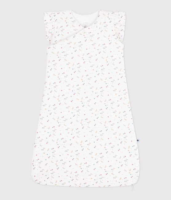 BABIES' 3 TOG FLORAL-PRINT CORDUROY SLEEPING BAG