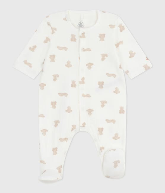 BABIES PRINTED TUBE KNIT PYJAMA SUIT