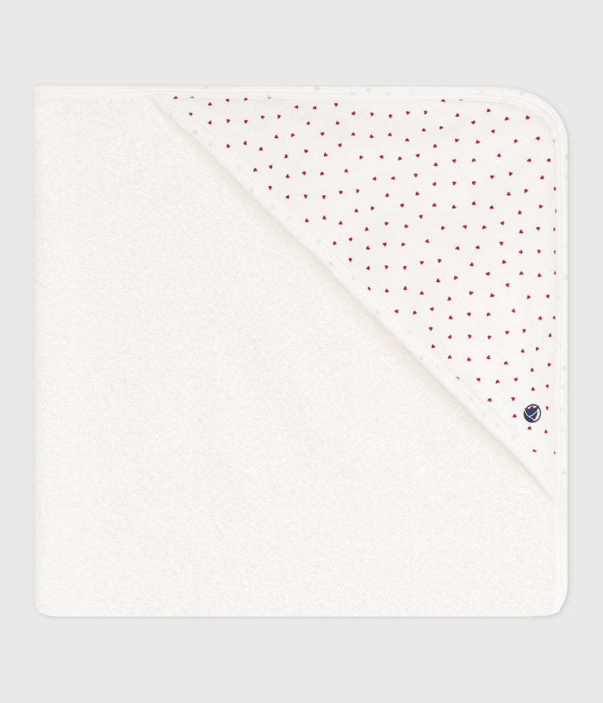 BABIES' SQUARE COTTON BATH WRAP