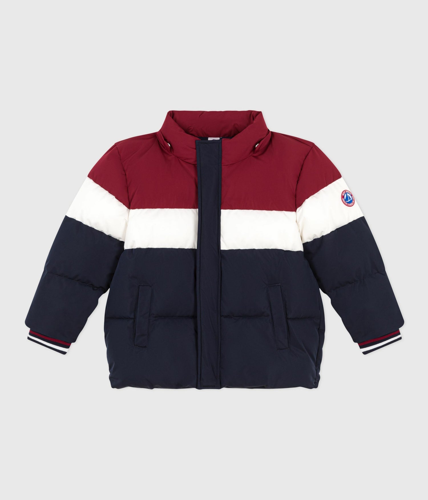 CHILDRENS PLAIN COLOURBLOCK PUFFER JACKER CHILDRENS PLAIN COLOURBLOCK PUFFER JACKER